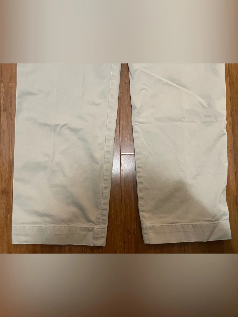 Polo Ralph Lauren Pants 40 x 32/30 Khaki Chino Beige Fl2 Classic Straight Leg